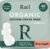 Rael Pads for Women, Organic Cotton Cover – Period Pads with Wings, Feminine Care, Sanitary Napkins, Heavy Absorbency, Unscented, Ultra Thin (Overnight, 40 Count)