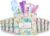 Menstrual Kit All-in-One 10 Pack | Convenience on The Go | Period Kit Pack for Travelling, Tweens & Teenager | Individually Wrapped Feminine Hygiene Product (Butterflies)