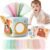 hahaland Baby Tissue Box Toy – Baby Toys 6-12 Months Montessori Toys for 6 Month Old Must Haves – Babies Boy Girl Gifts 6 7 8 9 10 12 Month Old Sensory Pulling Play Scarf Toys 1 Year Old Birthday Gift