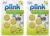Plink Washer and Dishwasher Freshener and Cleaner, Prevents Residue, Removes Odors in Kitchen and Laundry Room Appliances, Septic-Friendly, Fresh Lemon Scent, 2 Packs of 4 Tablets