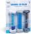 hand2mind Calming Sensory Tubes, Rain Sound Fidget Tubes, Rain Stick Instrument, Toddler Sensory Toys, Calm Down Corner Supplies, Science Classroom Weather Toys, Play Therapy Activities
