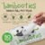 Bamboo Baby Wipes Unscented, Plant based Diaper Wipes for Sensitive Skin, Water based Wipes Baby Sensitive Skin 80 count soft pack
