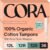 Cora Organic Tampons Multipack (12 Light, 12 Regular, 12 Super Tampons)