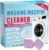 Washing Machine Cleaner Tablets 28 Count, Descaler Odor Remover, No Bleach EDTA Free Unscented Tabs for Washers