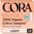 Cora Organic Cotton Tampons (36 Light Tampons)