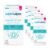WaterWipes Sensitive Feminine Wipes, 99.9% Purified Water, pH Friendly for Daily Intimate Care, Gynecologist Approved, Fragrance Free, 112 Count (4 Packs)