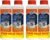 Glisten Washer Magic Washing Machine Cleaner and Deodorizer, 4 Bottles