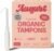 August Light Tampons – Easy-Glide Long Applicators – 24-Pack 100% Organic Cotton Tampons for Women, Non-Toxic, Fragrance-Free, and Hypoallergenic