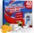 USKICH 40 Pack Washing Machine Cleaner Tablets,Deep Cleaning Descaler For HE Front Loader & Top Load Washer,Washer Machine Cleaning Tablets Clean Inside Drum and Laundry Tub Seal,Septic Safe