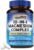 Vitalibre 10 in 1 Magnesium Complex, 420mg Elemental Magnesium | Ultra Strength, Max Absorption | Chelated Magnesium Supplement for Nerves, Bone & Heart Health | Non-GMO, 120 Vegan Capsules