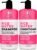 Rice Water Shampoo and Conditioner Set – Sulfate Free for Thin and Fine Hair – Fuller, Thickening Formula for Women and Men – With Strengthening Saw Palmetto – Anti Thinning, Volumizing for Thick Hair