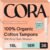 Cora Organic Cotton Tampons Multipack (18 Light, 18 Regular Tampons)