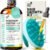 ArtNaturals Organic Rosemary Castor Hair Growth Tonic Oil + Massager Hair Regrowth Set, 4 oz with Coconut & Olive Oil, Scalp Treatment for Dry, Damaged & Split Ends