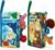 hahaland Baby Toys 0-6 Months – Crinkle Books for Babies 2-Pack, Soft Cloth Sensory Touch Feel Baby Book 6-12 Months Infant Montessori Toys 0-3 Month Newborn Baby Boys Gifts 3-6 Months Travel Toys