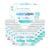 WaterWipes Beauty Sensitive+ On-The-Go Facial Wipes, 99.9% Water, Unscented Hypoallergenic Face Cleanser Wipes for Sensitive Skin, Double Cleanse & Skincare Routine, 100ct, (10 Packs)