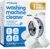 M3 Deep Cleaning Washing Machine Cleaner for Front & Top Load | 24 Fragrance-Free Washer Cleaner and Deodorizer | 1-Year Supply Septic Safe Tablets