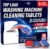 Washing Machine Cleaner Tablets 28 Pack for HE Top Load – Eco Friendly Washer Machine Cleaning Tablets – 3 Layers Septic Safe Wash Machine Full Deodorizer Descaler Protector – 1 Plus Year Supply