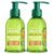 Garnier Fructis Sleek & Shine Anti-Frizz Hair Serum for Frizzy, Dry Hair, Leave-In Argan Oil Infused Formula with Up to 72HRs of Frizz Control, Smooths Flyaways & Boosts Hair Shine, 5.1 Fl Oz (2 Pack)