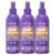 Aussie Hair Insurance Leave-In Conditioner Spray: Moisturizing Frizz Control & Detangler with Jojoba Oil (8 Fl Oz Each, 3-Pack)