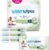 WaterWipes Sensitive+ Baby & Toddler Wipes, 3-In-1 Cleans, Cares, Protects, 99.9% Water, Textured Clean, Unscented & Hypoallergenic, 240 Count (4 Packs)
