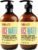 Rice Water Shampoo and Conditioner Set – Sulfate Free Formula for Fine Hair Women and Men – Volumizing and Thickening Formula for Thinning Strands – 16 Fl Oz (Set of 2)
