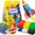 Play-Doh Brand Air Dry Clay, 6 Vibrant Clay Colors, Soft & Ultra Light Modeling Clay for Kids, Moldable, Paintable, Crumble-Free