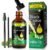 Jamaican Black Castor Oil – 100% Pure and Organic, Cold Pressed in Glass Bottles for Hair Growth, Eyebrow Nourishment, and Skin Hydration
