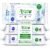 All Clear Care Baby Wipes, Unscented for Sensitive Skin, Large Soft Durable & 99% Water Based, Gentle & Hypoallergenic for Babies & Adults, Vitamin E and Aloe, Flip Top Lid, 3 Pack (240 Wipes)