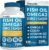 4-in-1 Fish Oil Omega 3 Fatty Supplements (2100mg) – Omega 3 Fish Oil with Vitamins D3 K2 and CoQ10 – Lemon Flavored (120 softgels)
