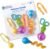 Learning Resources Helping Hands Fine Motor Tool Set Toy – Sensory Bin Sand Toys, Montessori, Plastic Tweezers, Therapy Games For Toddler, Homeschool Preschool Supplies