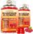 2 Pack 800mg Magnesium Complex Gummies Supplement for Women Men Kids Adults | Easy-absorption magnesium glycinate malate taurate with L-theanine, zinc, D3 for focus, muscle, energy. Vegan, Sugar-free