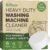 Renuv® Heavy Duty Washing Machine Cleaner & Descaler, 12 XL Tablets | Deep Cleaning Tablets Remove Residue, Grime Buildup, Front Load or Top Load Washer, HE and Septic Safe, 1 Year Supply