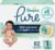 Pampers Pure Baby Diapers, Size 1 (8-14 lbs), 82, Up to 100% Leakproof, Premium Hypoallergenic Soft Diapers