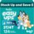 Pampers Training Pants – Easy Ups Boys & Girls Bluey – Size 3T-4T, 124 Count, Children’s Potty Underwear (Packaging May Vary)