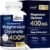 Magnesium Glycinate 400mg | 4+ Month Supply | Sleep, Relaxation & Muscle Support | High Absorption Chelated Magnesium Supplement for Women & Men | Gentle on Digestion | Vegan | 270 Tablets