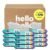 Hello Bello Premium Fragrance-Free Baby Wipes, with Chamomile & Aloe Extracts for Sensitive Skin – 12 Resealable Packs = 720 Total Wipes